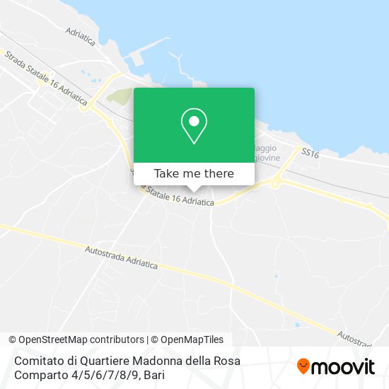 Comitato di Quartiere Madonna della Rosa Comparto 4 / 5/6 / 7/8 / 9 map