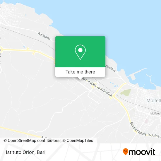 Istituto Orion map