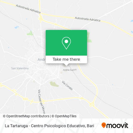 La Tartaruga - Centro Psicologico Educativo map