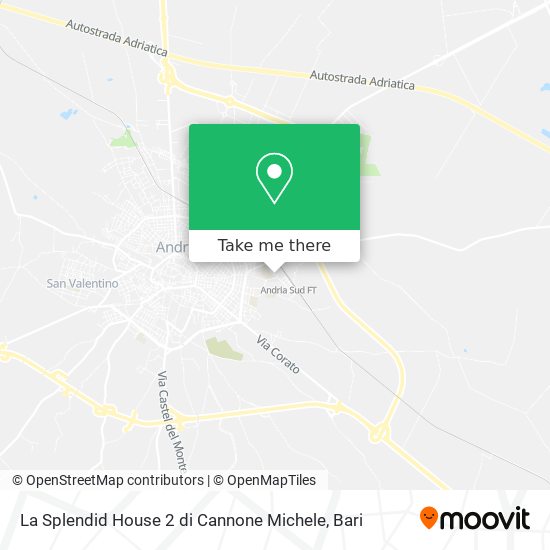 La Splendid House 2 di Cannone Michele map