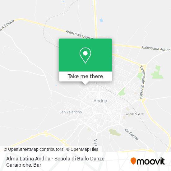 Alma Latina Andria - Scuola di Ballo Danze Caraibiche map