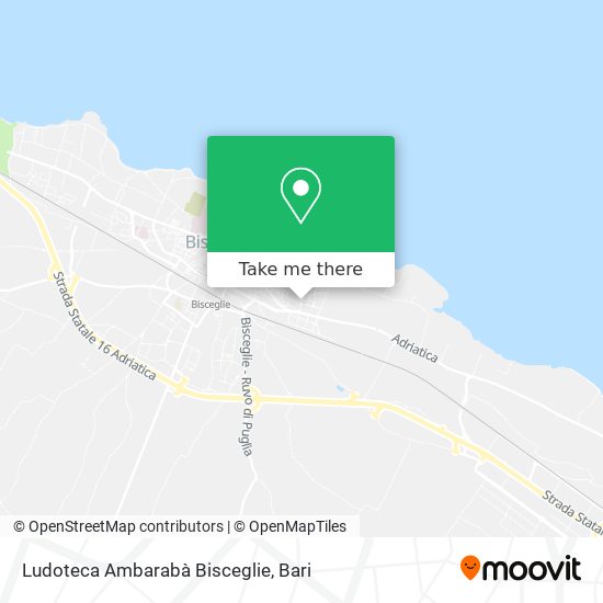 Ludoteca Ambarabà Bisceglie map