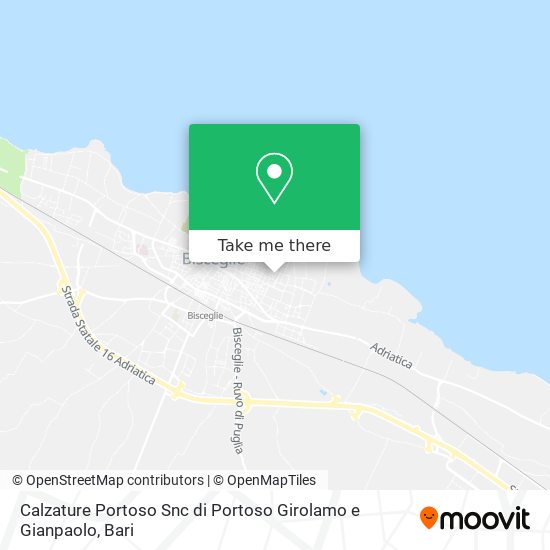 Calzature Portoso Snc di Portoso Girolamo e Gianpaolo map