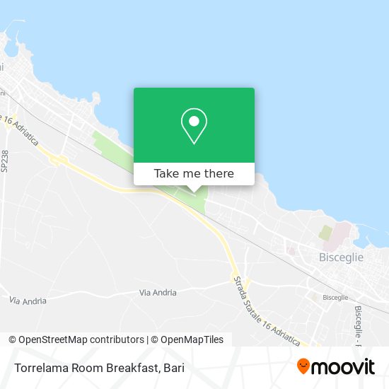 Torrelama Room Breakfast map
