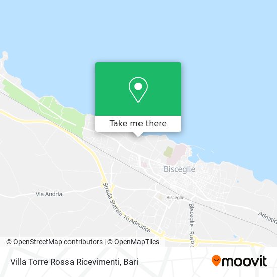 Villa Torre Rossa Ricevimenti map