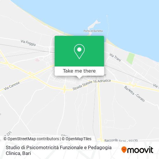 Studio di Psicomotricità Funzionale e Pedagogia Clinica map