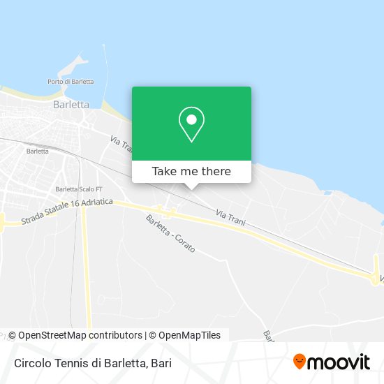 Circolo Tennis di Barletta map