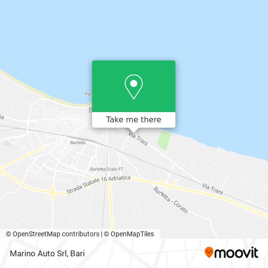 Marino Auto Srl map