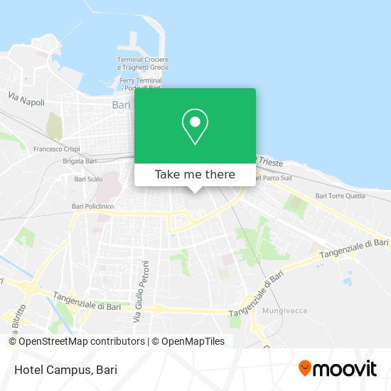 Hotel Campus map