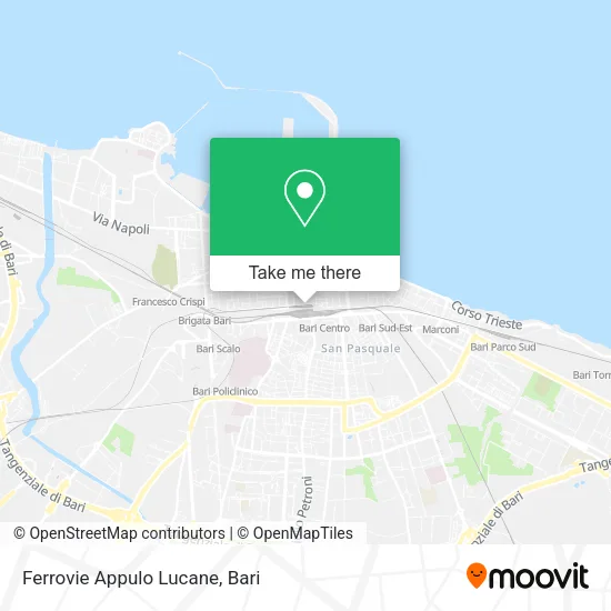 Ferrovie Appulo Lucane map