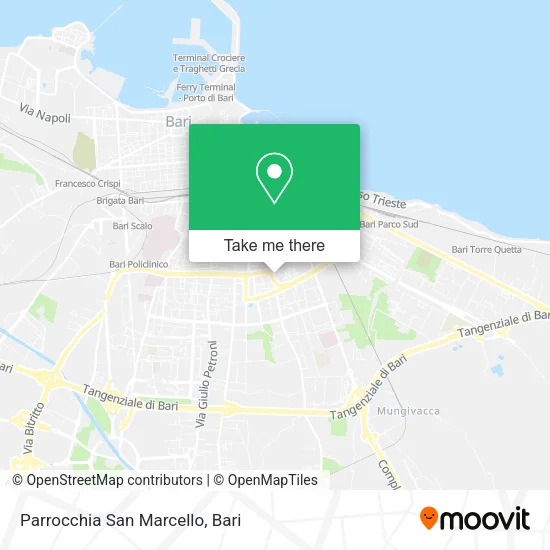Parrocchia San Marcello map