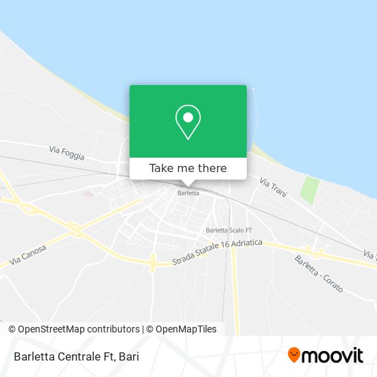 Barletta Centrale Ft map