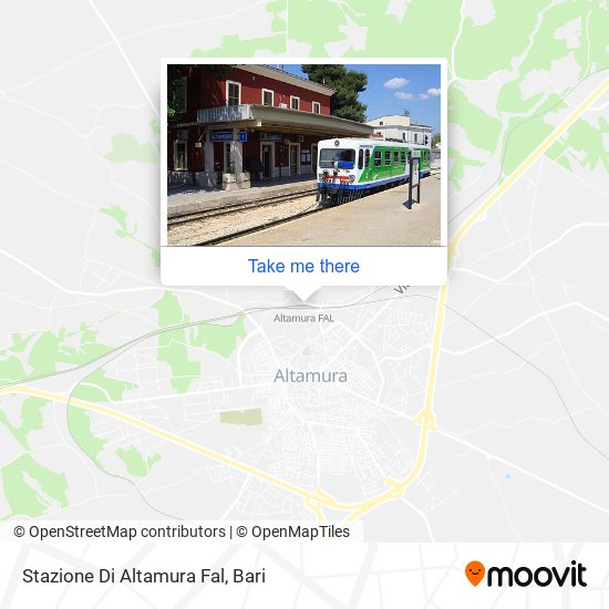 Stazione Di Altamura Fal map