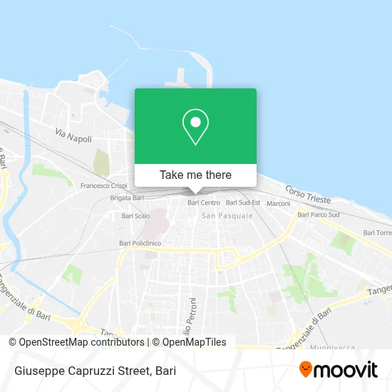 Giuseppe Capruzzi Street map