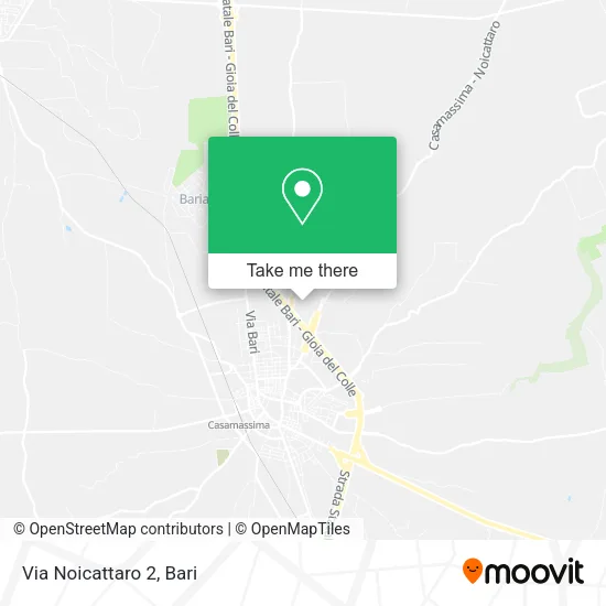 Via Noicattaro 2 map