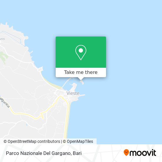 Parco Nazionale Del Gargano map