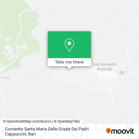 Convento Santa Maria Delle Grazie Dei Padri Cappuccini map