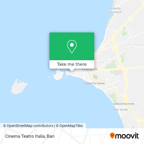 Cinema Teatro Italia map