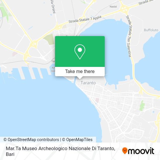 Mar.Ta Museo Archeologico Nazionale Di Taranto map