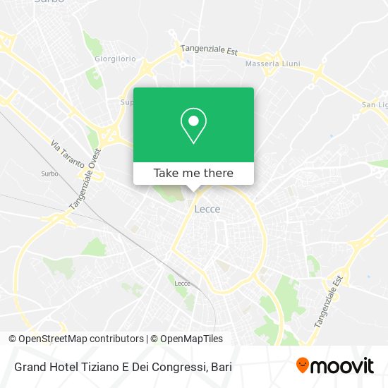 Grand Hotel Tiziano E Dei Congressi map