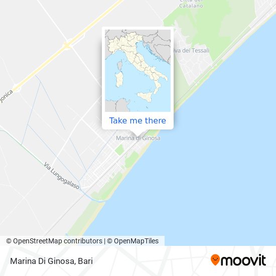 Marina Di Ginosa map