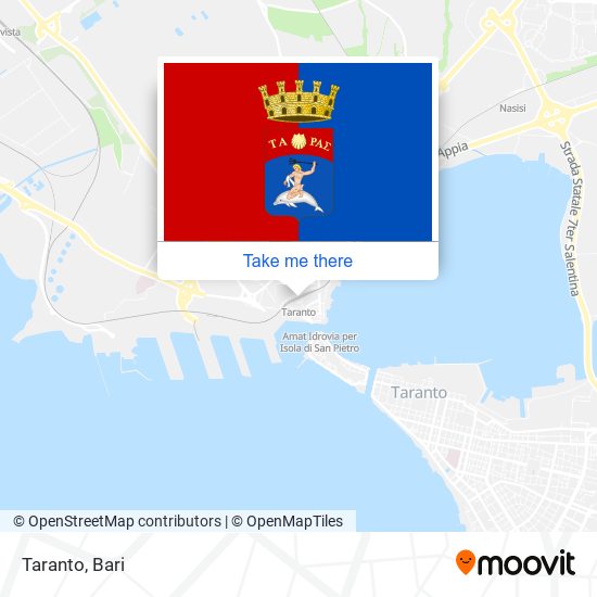 Taranto map