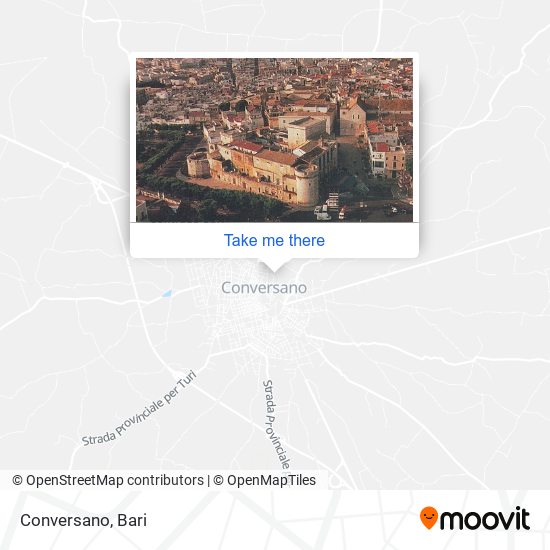 Conversano map