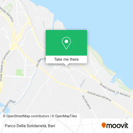Parco Della Solidarietà map
