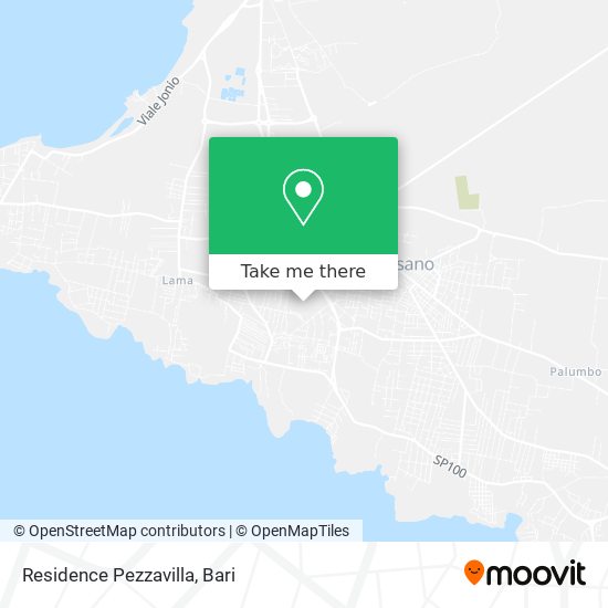 Residence Pezzavilla map