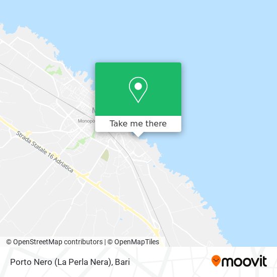 Porto Nero (La Perla Nera) map