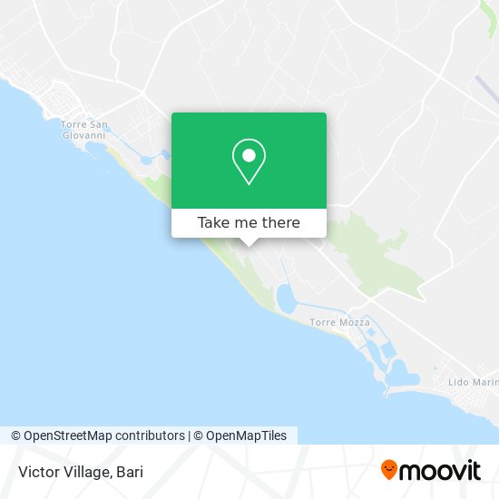 Victor Village map