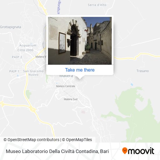 Museo Laboratorio Della Civiltà Contadina map