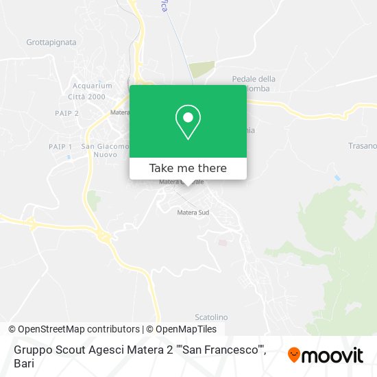 Gruppo Scout Agesci Matera 2 ""San Francesco"" map