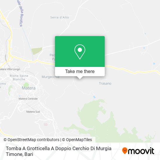 Tomba A Grotticella A Doppio Cerchio Di Murgia Timone map