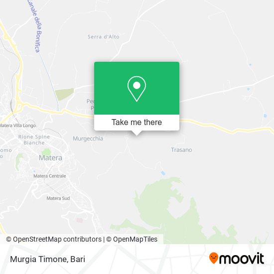 Murgia Timone map