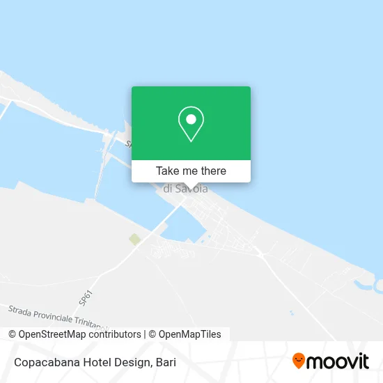 Copacabana Hotel Design map