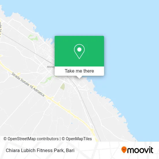 Chiara Lubich Fitness Park map