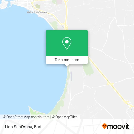 Lido Sant'Anna map