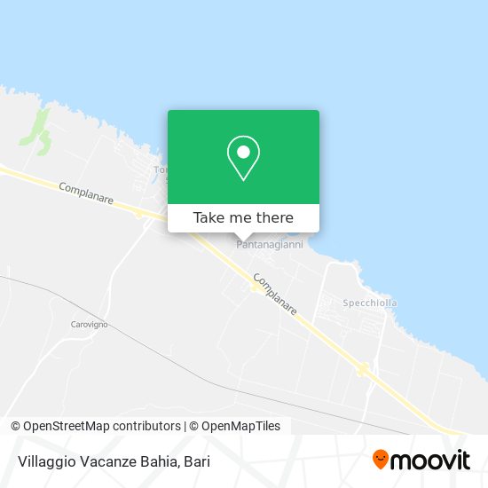 Villaggio Vacanze Bahia map
