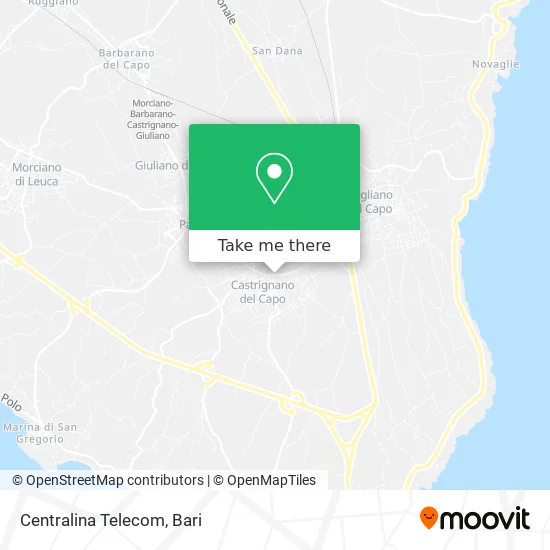 Telecom Station map