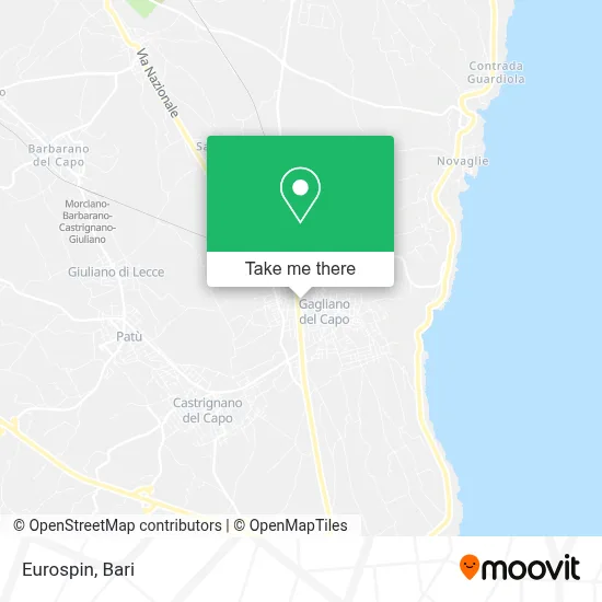 Eurospin map