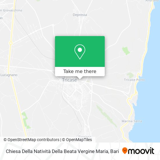 Chiesa Della Natività Della Beata Vergine Maria map