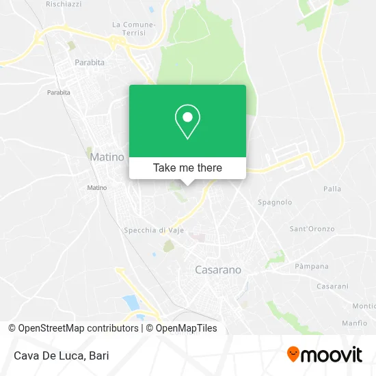Cava De Luca map
