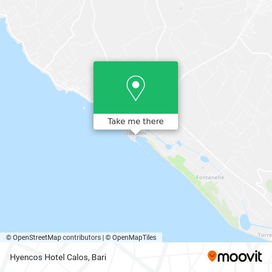 Hyencos Hotel Calos map