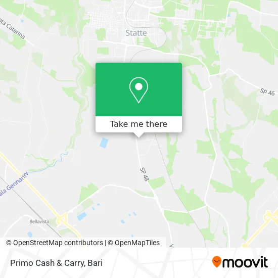 Primo Cash & Carry map