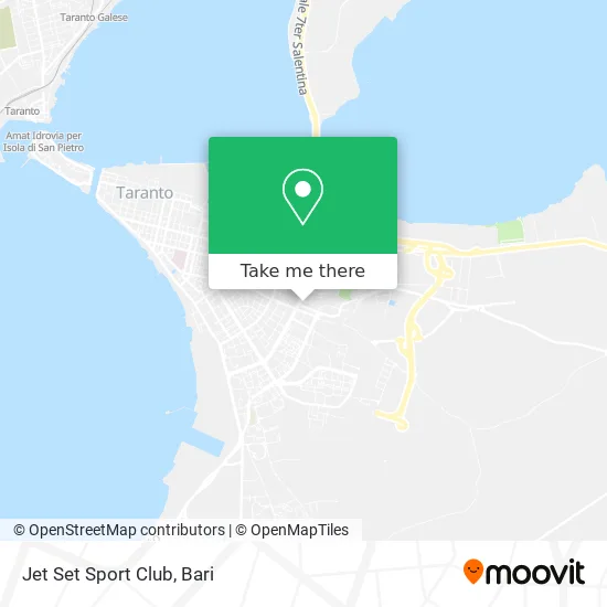 Jet Set Sport Club map
