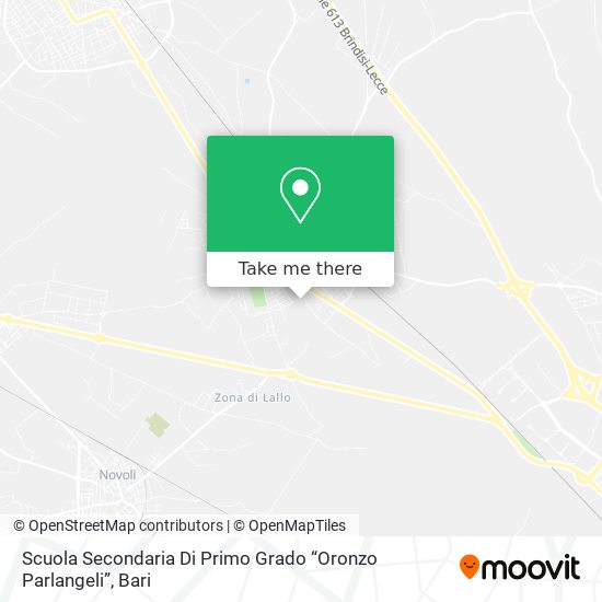 Scuola Secondaria Di Primo Grado “Oronzo Parlangeli” map