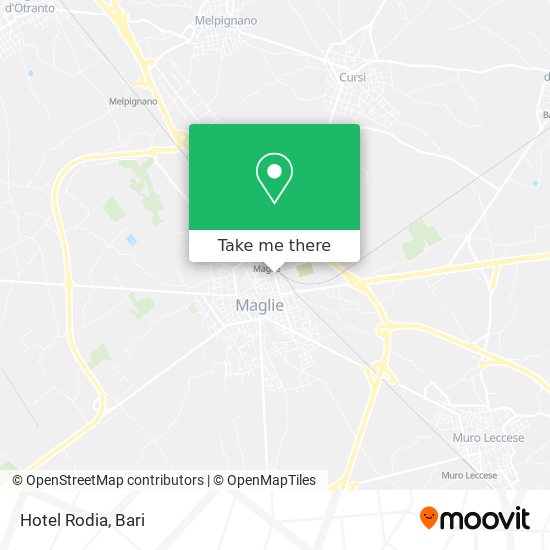 Hotel Rodia map