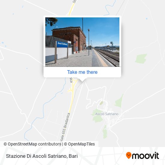 Stazione Di Ascoli Satriano map