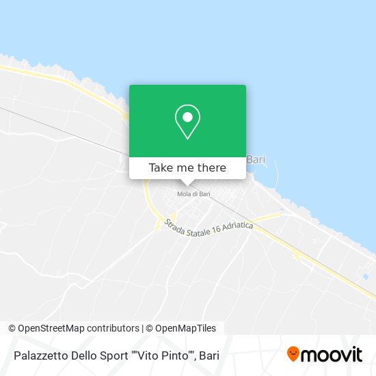 Palazzetto Dello Sport ""Vito Pinto"" map